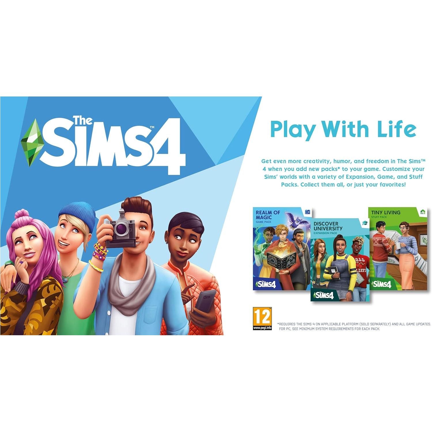 Buy PlayStation,The Sims 4 Standard Edition - PS4 Game - Gadcet UK | UK | London | Scotland | Wales| Near Me | Cheap | Pay In 3 | Video Game Software
